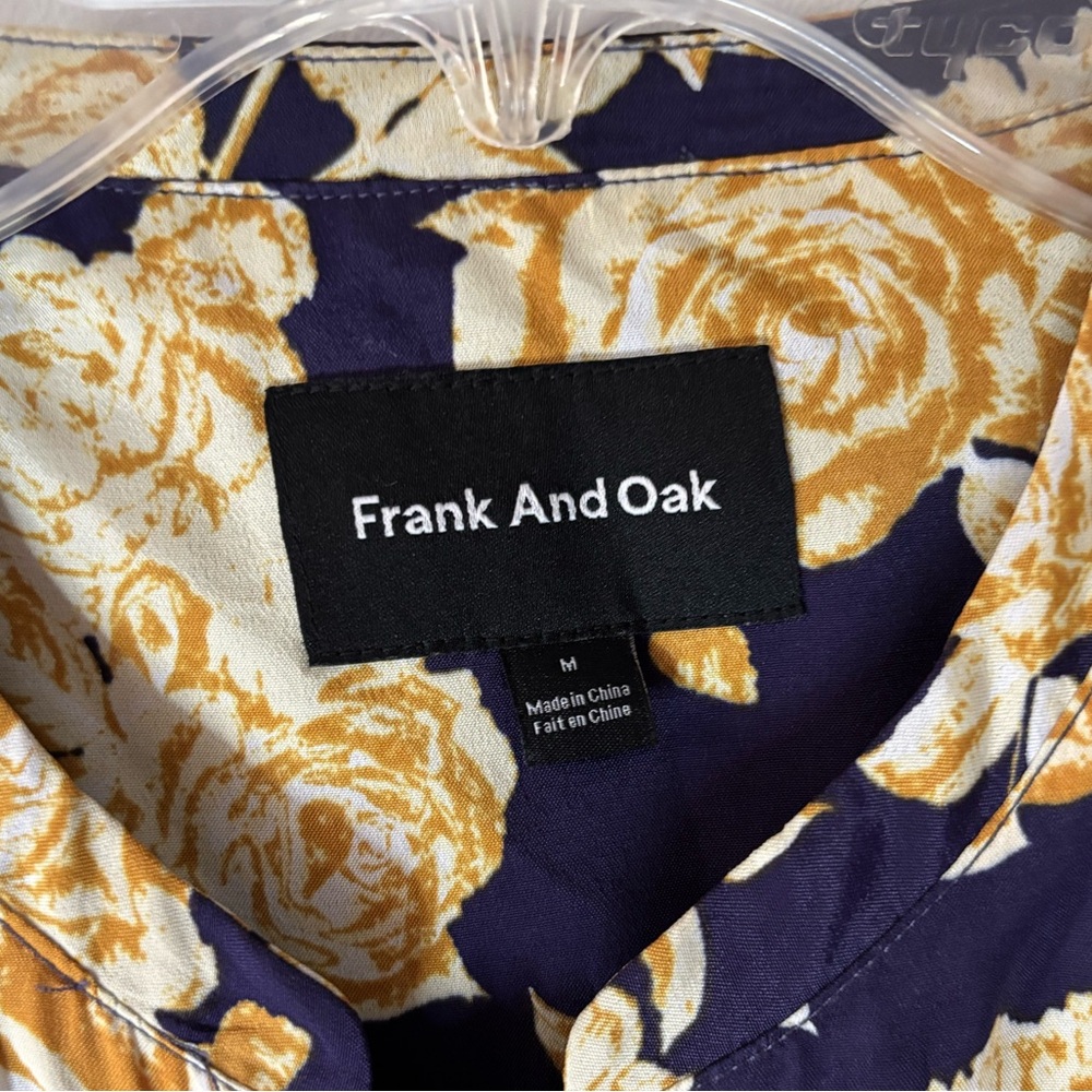 Frank And Oak Floral Patterned Jacket - Picture 3 of 5